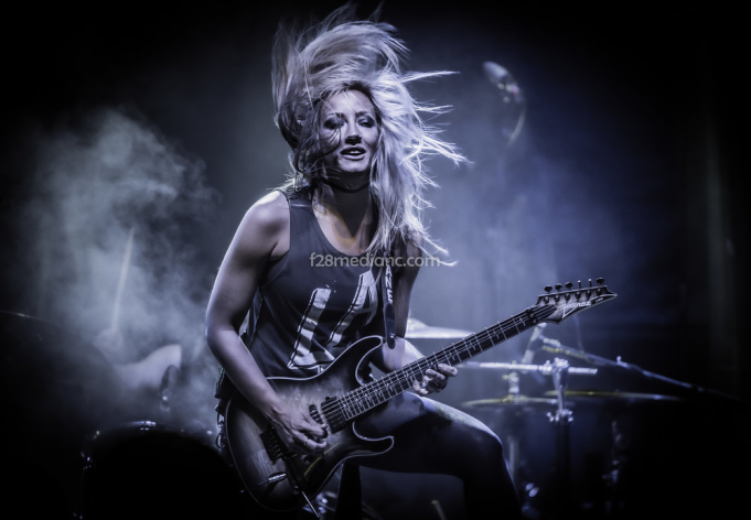 Nita Strauss at Waiting Room Lounge